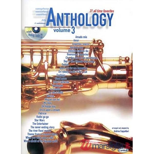 Anthology alto sax v.3 + cd