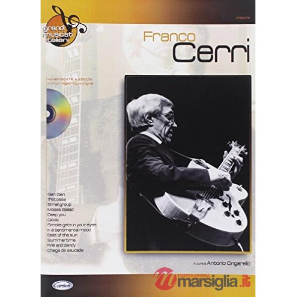 Franco Cerri. Great musicians series. Con CD-Audio