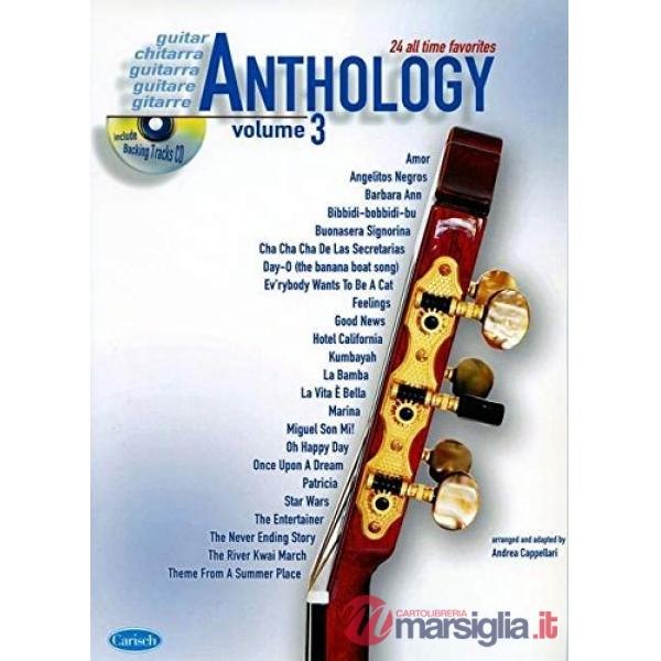 Anthology guitar v.3 + cd