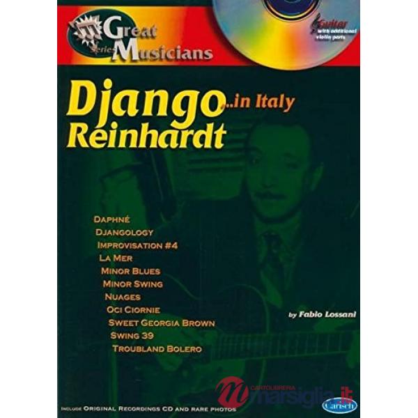 Django Reinhardt: in Italia (spartiti musicali)