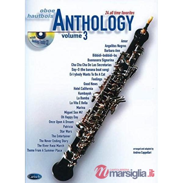 Anthology oboe v.3 + cd