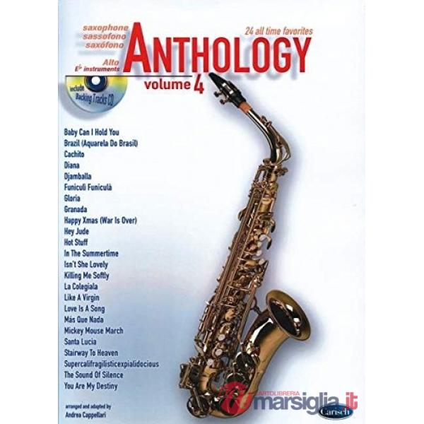 Anthology alto sax v.4 + cd
