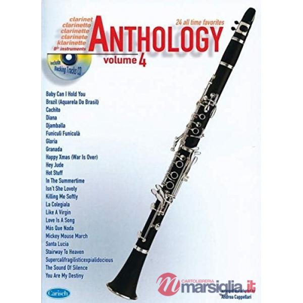 Anthology clarinet v.4 + cd