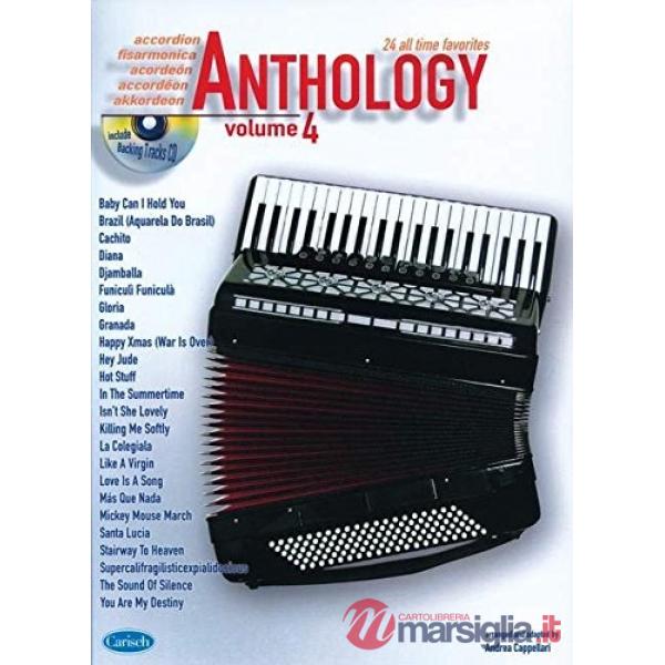 Anthology accordeon 4 + cd