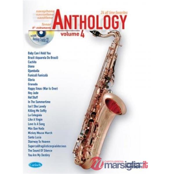 Anthology tenor sax. Vol. 4. Con CD Audio