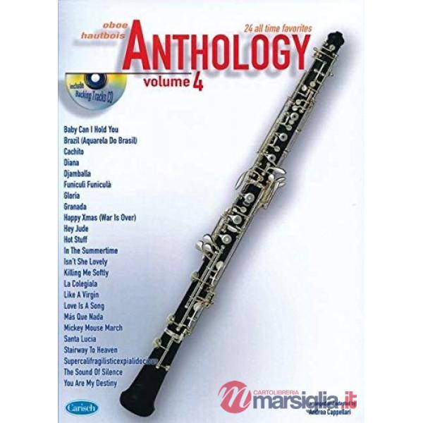 Anthology oboe v.4 + cd