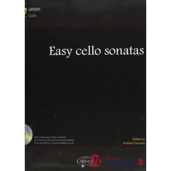 Easy cello sonatas+cd