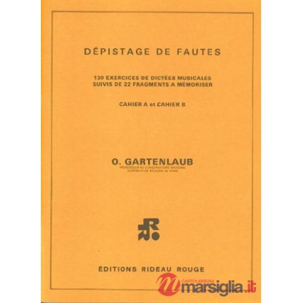 Dépistage de fautes cahiers A et B. Très difficile. Metodo