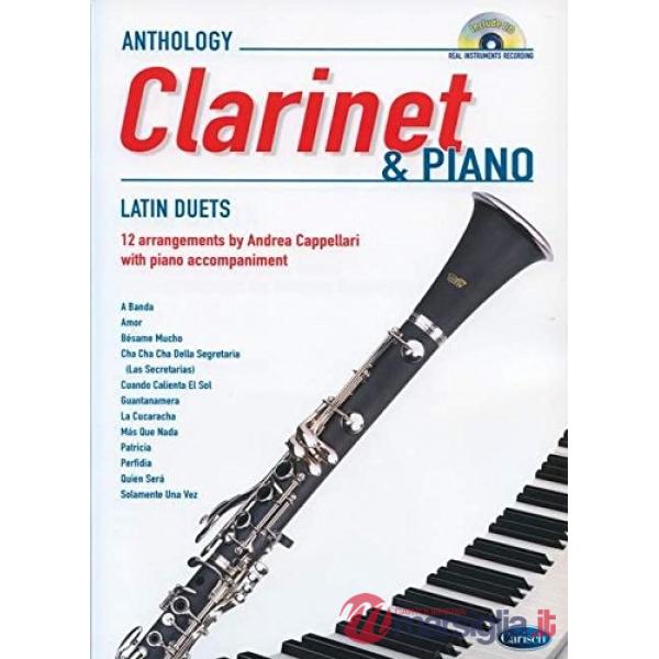Latin duets for clarinet & piano. Con CD (musica stampata)