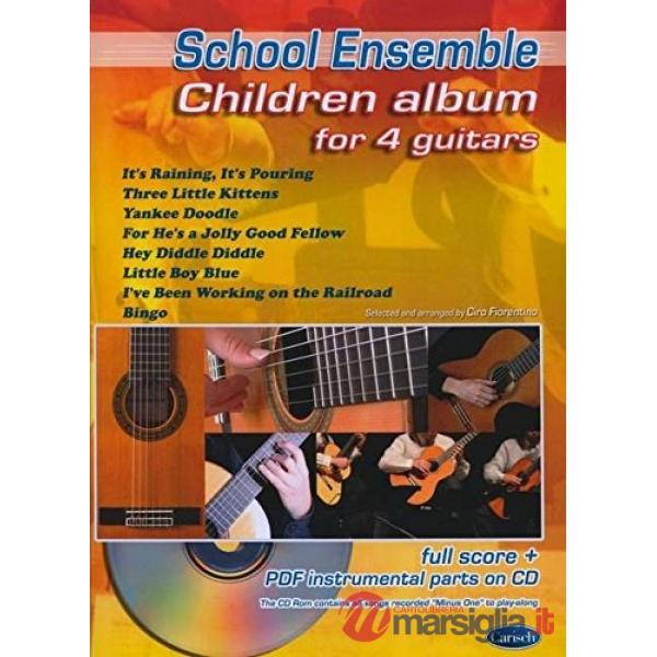 Children album 4 guitars+cd