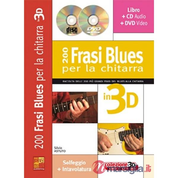 200 frasi blues 3d+cd+dvd