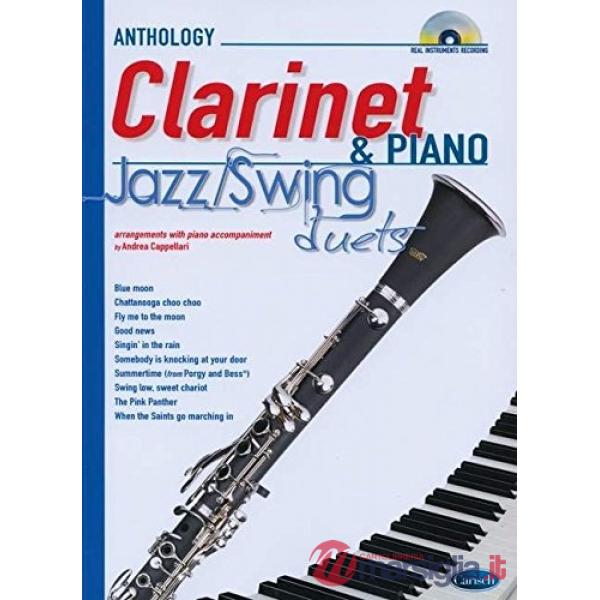 Jazz/swing duets cl & pf+cd