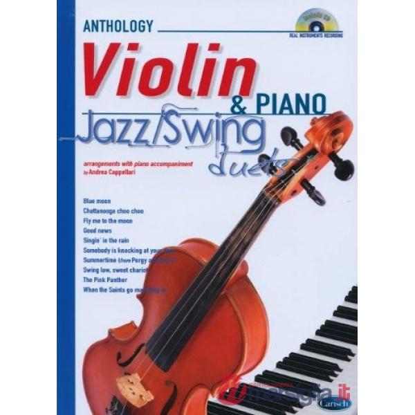 Jazz/swing duets vn/pf+cd
