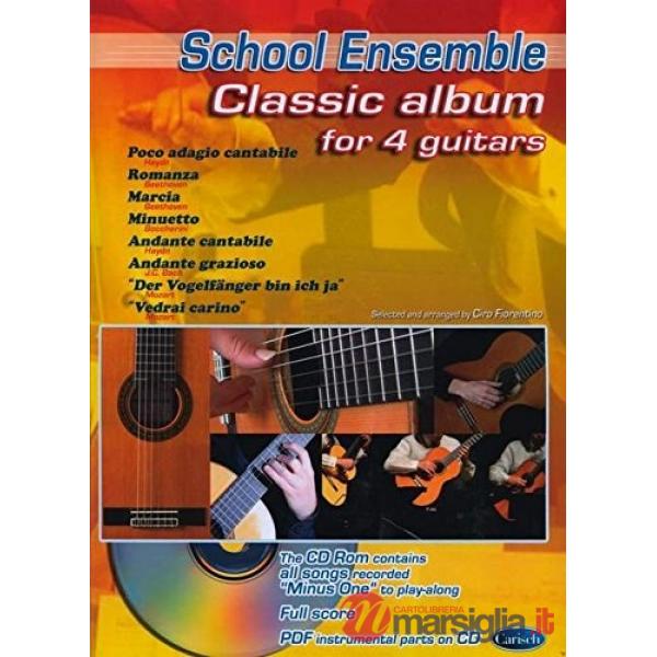 Classic album x 4 guitars+cd