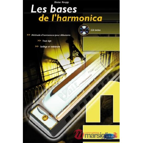 Bases de l'harmonica. Con CD Audio (Les)