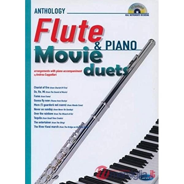 Movie duets flute+cd