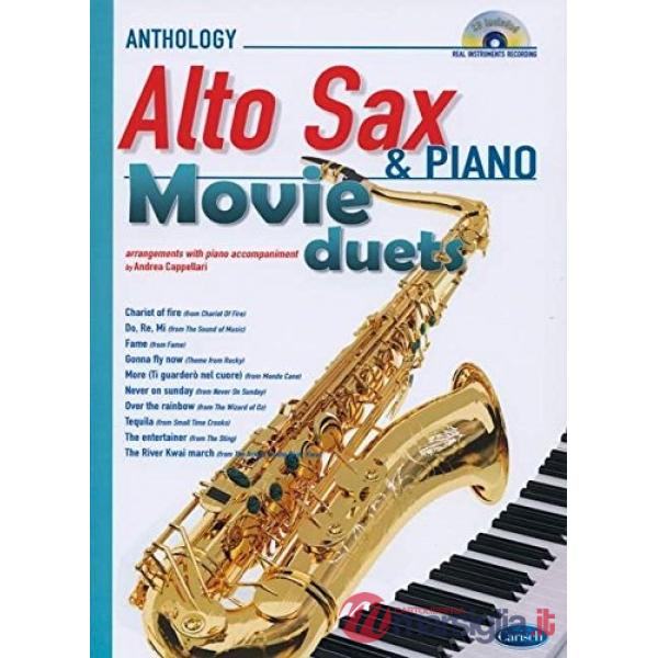 Movie duets a/sax+cd