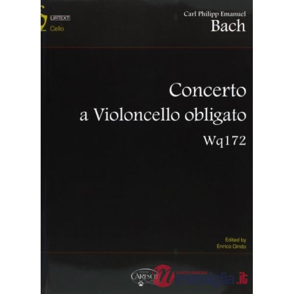 Concerto a violoncello obligato Wq172. Partitura