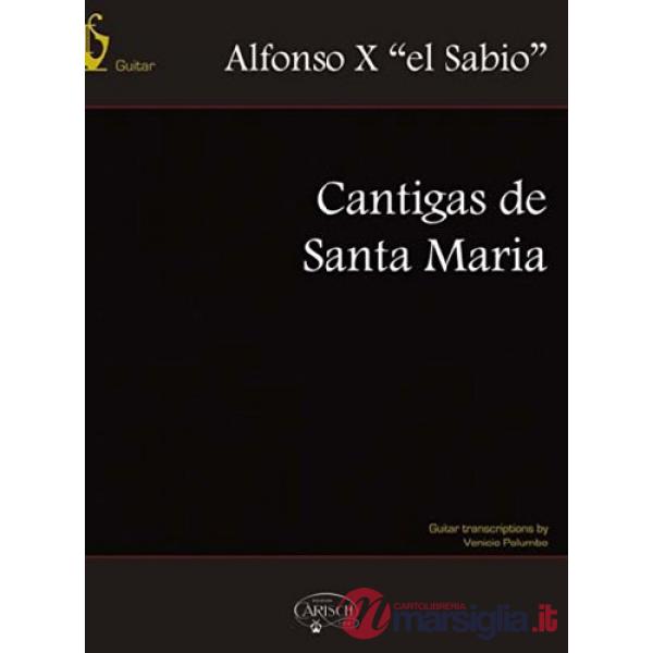 Cantigas de santa Maria. Partitura