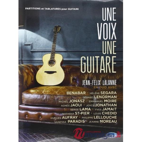 Guitare, une voix. Per canto e pianoforte. Spartito (Une)