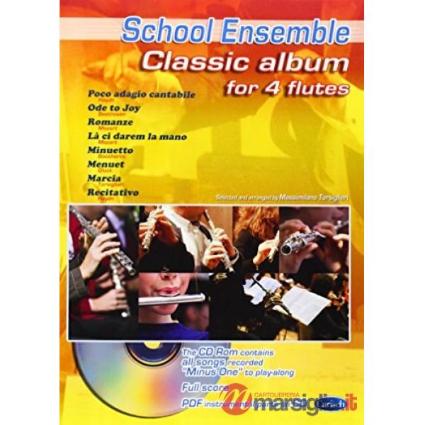 Classic album for 4 fl+cd