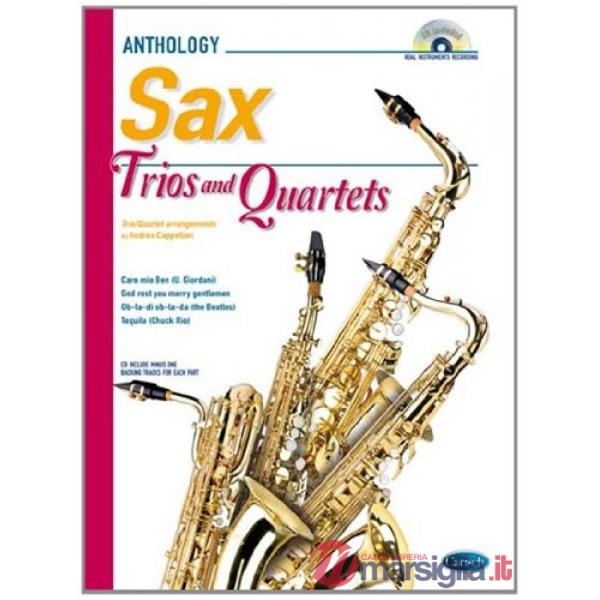 Sax trios and quartets+cd