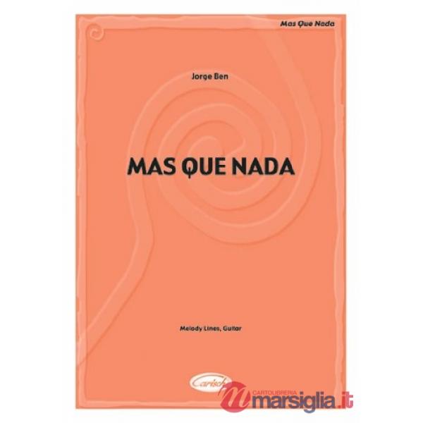Mas que nada. Spartito