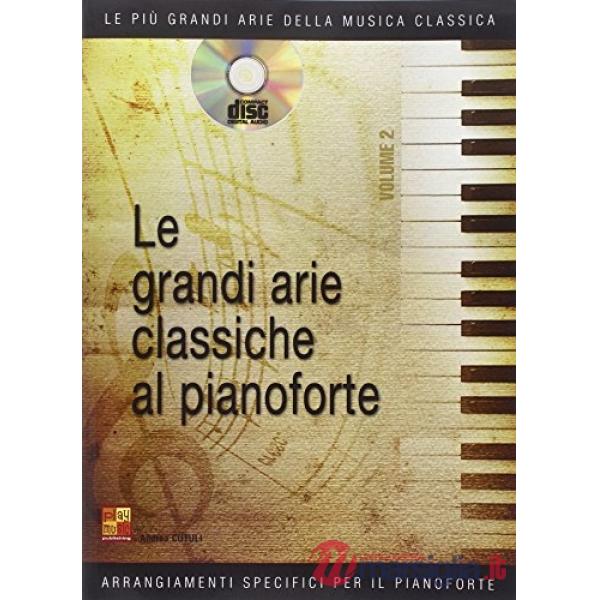 Grandi arie classiche pf v2+cd