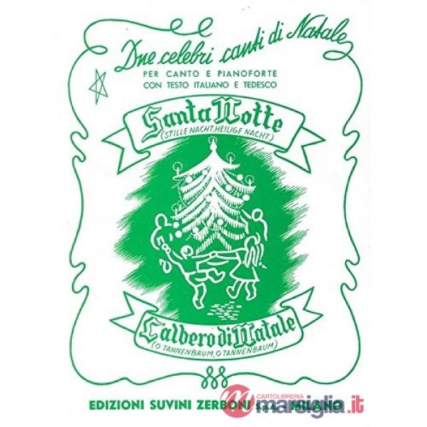 Santa notte. L'albero di Natale. Spartito