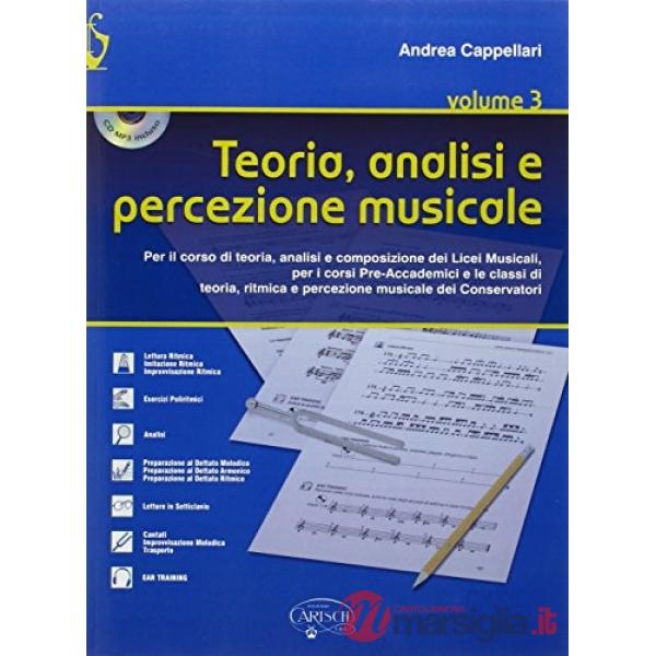 TEORIA, ANALISI E PERCEZIONE MUSICALE VOLUME 3
