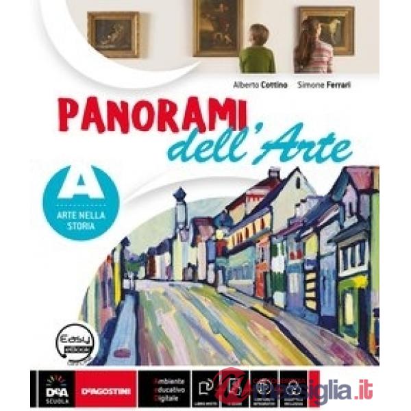 PANORAMI DELL'ARTE VOLUMI A + B + C + EASY BOOK (SU DVD) + EBOOK