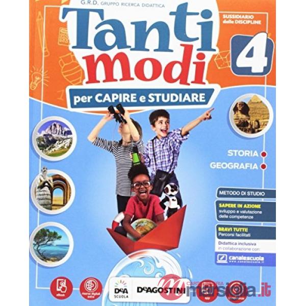 TANTI MODI X CAPIRE E STUDIARE CL. 4 - ANTROPOLOGIA