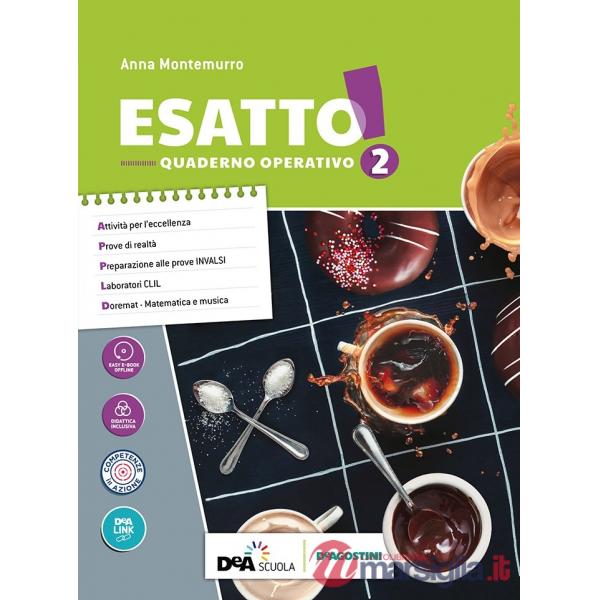 ESATTO! ARITMETICA 2 + GEOMETRIA 2 + QUADERNO OPERATIVO 2 + PRONTUARIO