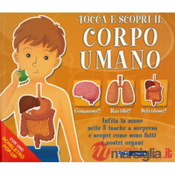 Tocca e scopri il corpo umano. Ediz. a colori