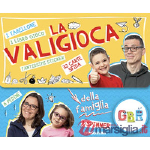 Valigioca della famiglia GBR. Con gadget. Con 32 Carte (La)