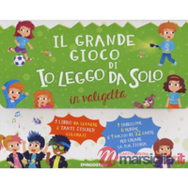 Grande gioco di io leggo da solo in valigetta. Ediz. a colori. Con gadget. Con 32 Carte (Il)