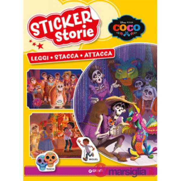 Mistero tra due mondi. Coco sticker. Con adesivi