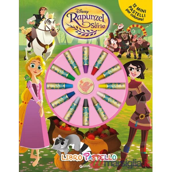Rapunzel. La serie. Libro pastello. Con 12 pastelli a cera