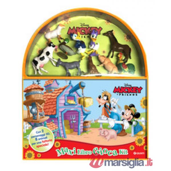 In fattoria. Mickey & friends. Maxi libro gioca kit. Ediz. a colori. Con 10 figurine 3D