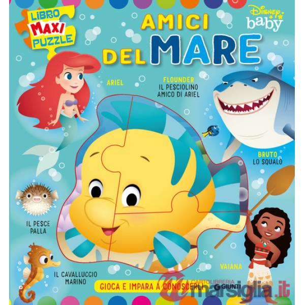 Amici del mare. Baby libro maxi puzzle. Ediz. a colori