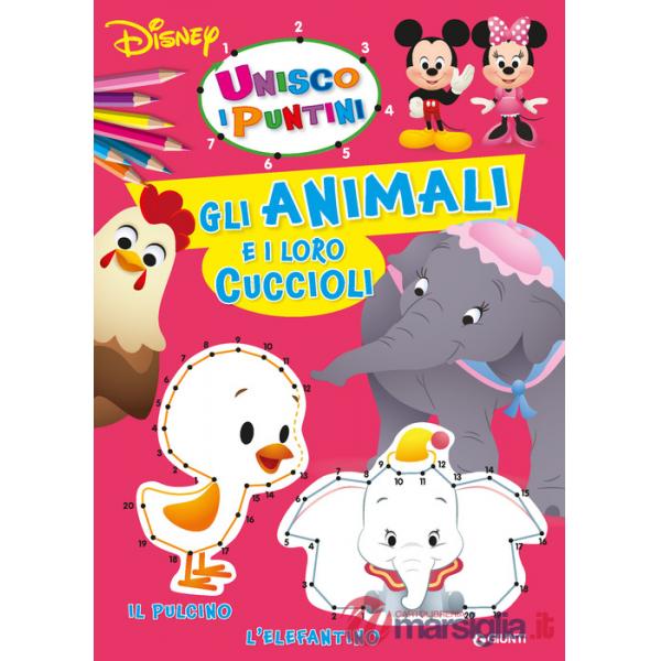 Animali e i loro cuccioli. Unisco i puntini. Ediz. a colori (Gli)