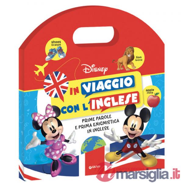In viaggio con l'inglese. Prime parole e prima enigmistica in inglese. Valigetta Disney. Ediz. a colori