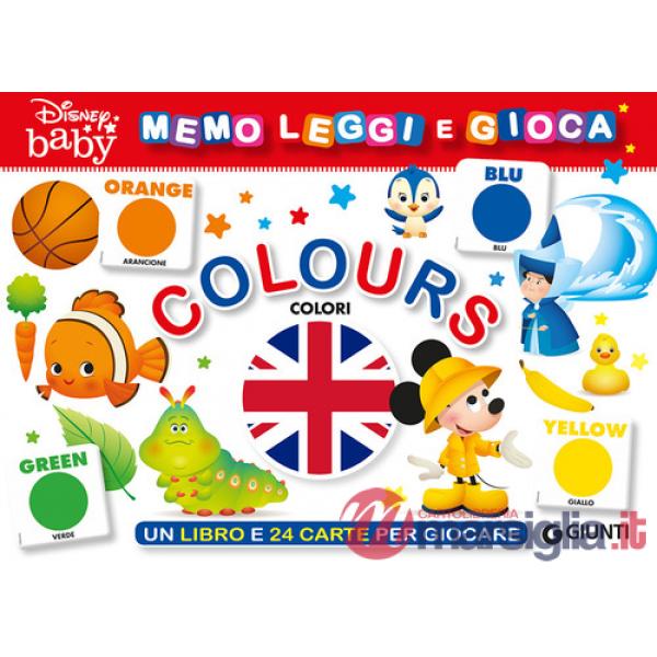 Colours. Memo leggi e gioca. Ediz. a colori. Con 24 Carte