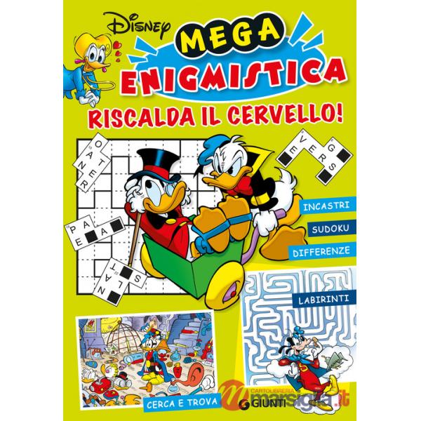 Mega enigmistica Disney. Riscalda il cervello! Ediz. a colori