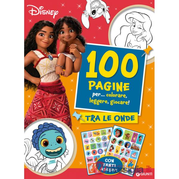 Tra le onde. Oceania. 100 pagine per colorare, leggere, giocare. Con adesivi. Ediz. a colori