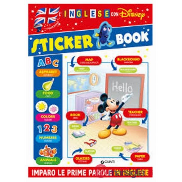 Sticker book. L'inglese con Disney. Imparo le prime parole in inglese. Ediz. a colori