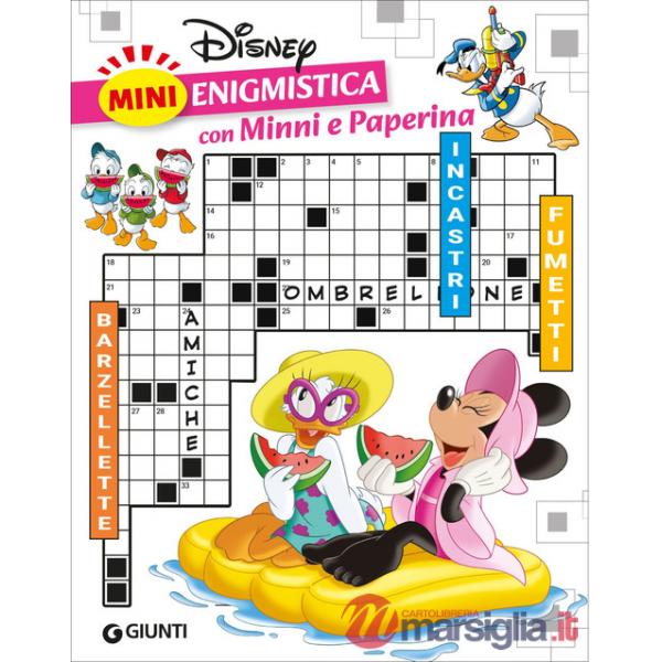 Mini enigmistica con Minni e Paperina