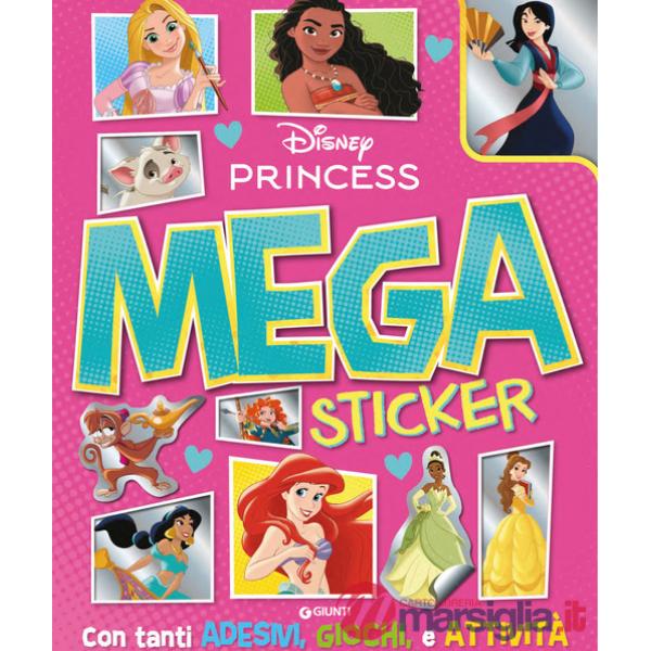 Principesse Disney. Mega sticker. Ediz. a colori