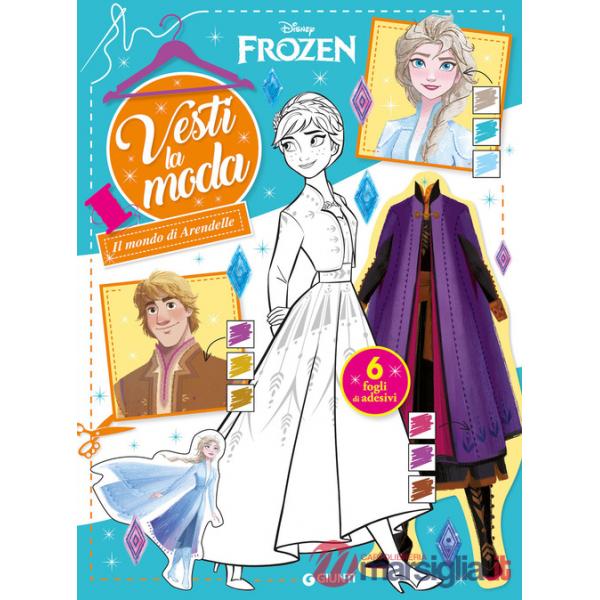 Mondo di Arendelle. Frozen. Vesti la moda. Con adesivi. Ediz. a colori (Il)