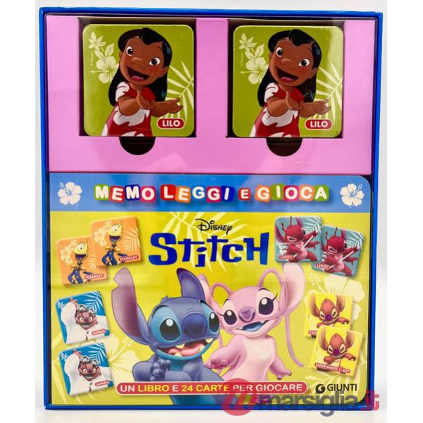 Stitch. Memo leggi e gioca. Ediz. illustrata. Con 24 Carte